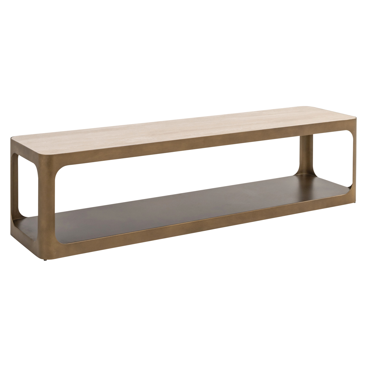 Meuble TV Claridge beige 160x40 Richmond Interiors
