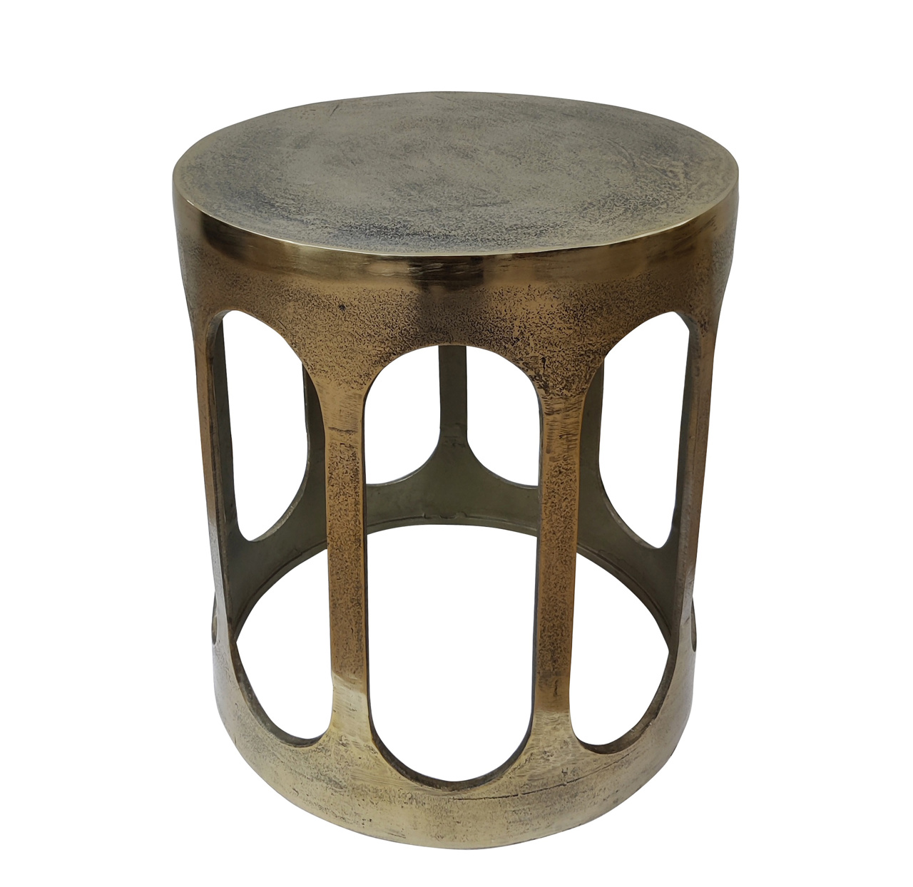 Table d'appoint Du Pont or brossé Richmond Interiors