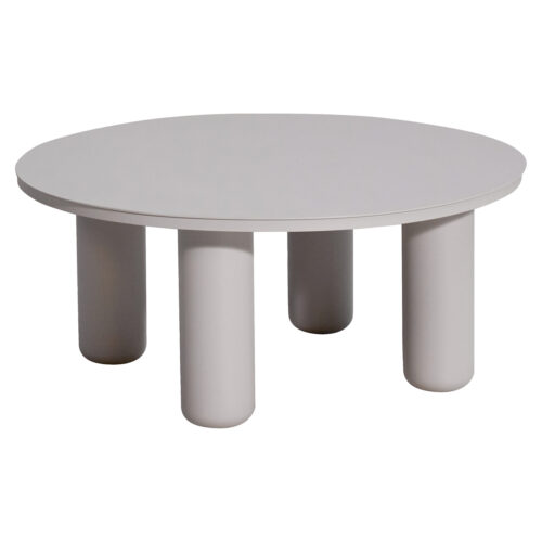 Table basse extérieure Quinn light beige 86Ø Richmond Interiors