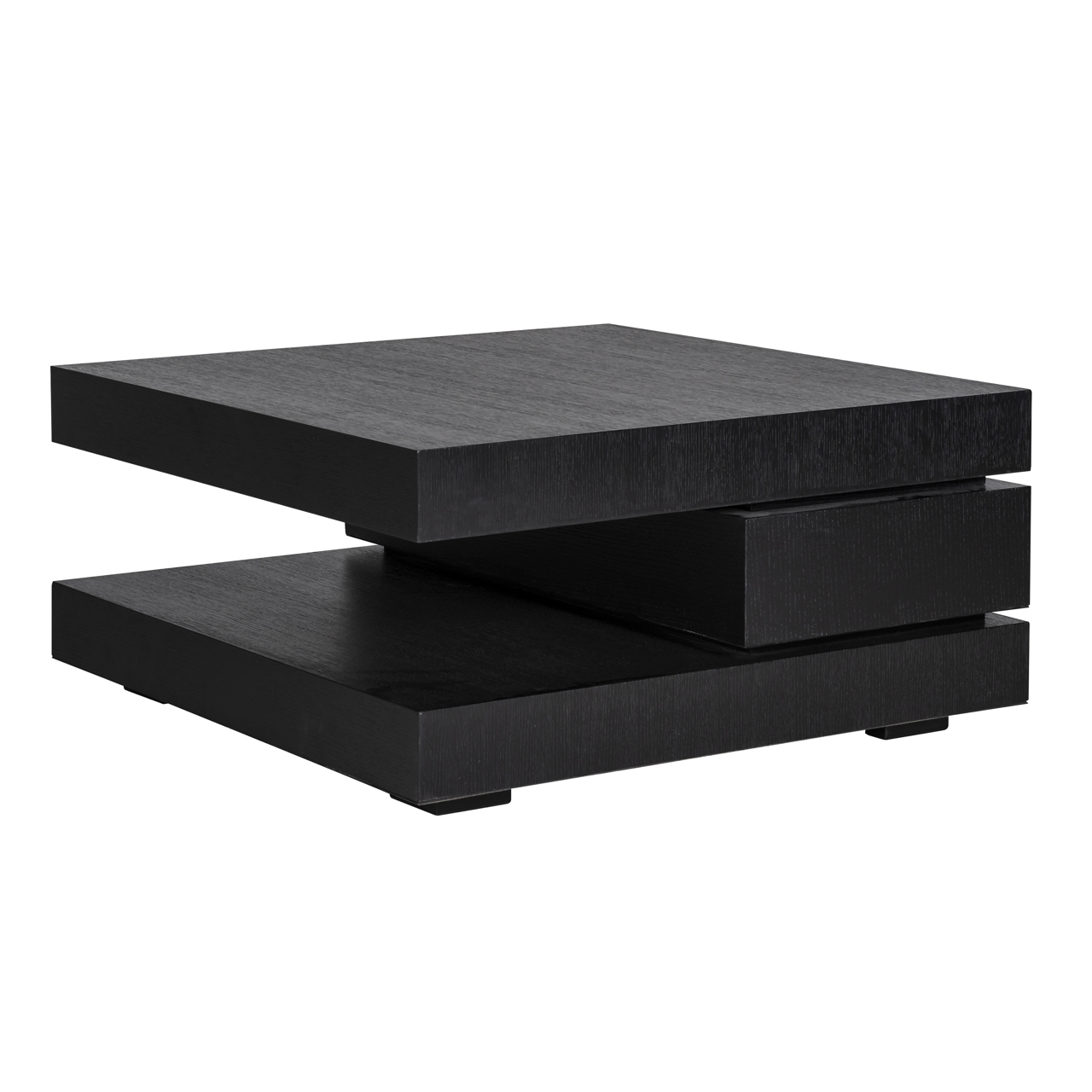Table basse Oakura noir 90x90 Richmond Interiors