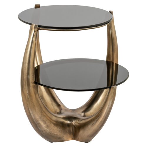 Table d'appoint Aida gold Richmond Interiors