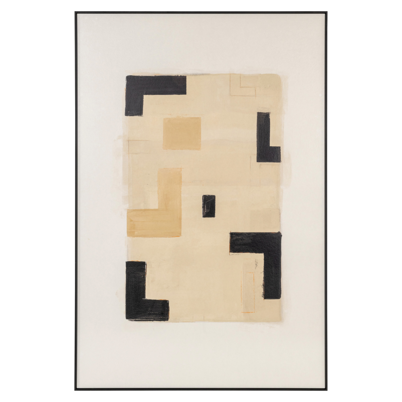 Art mural Vortex beige gauche Richmond Interiors