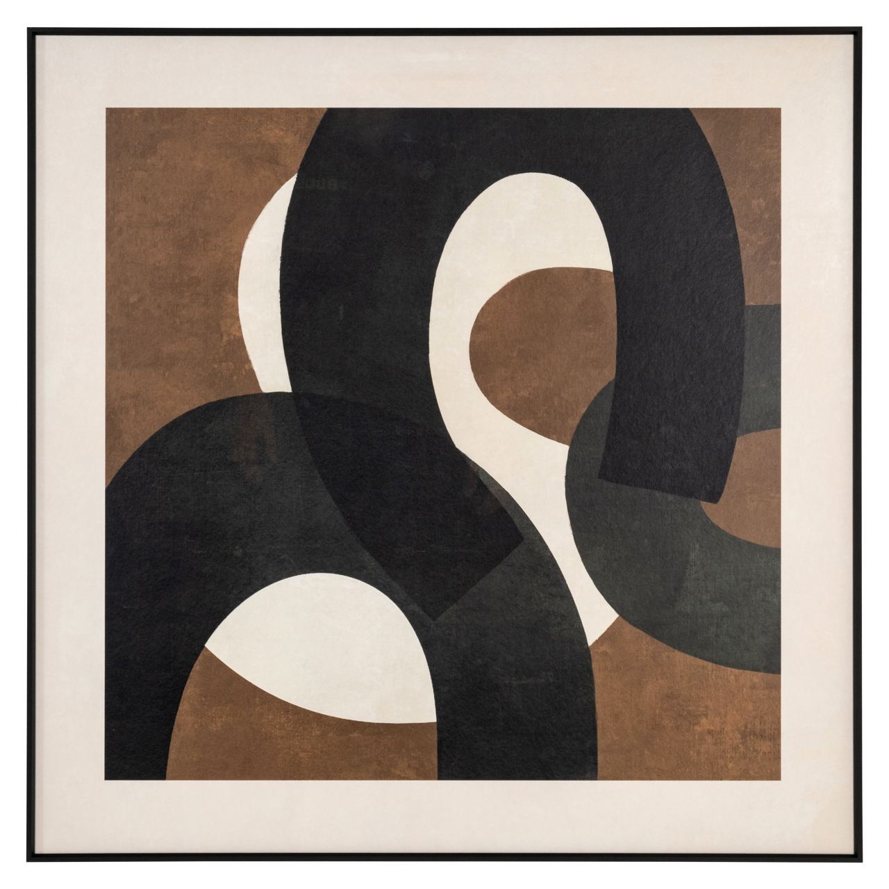 Art mural Euphoria marron gauche Richmond Interiors