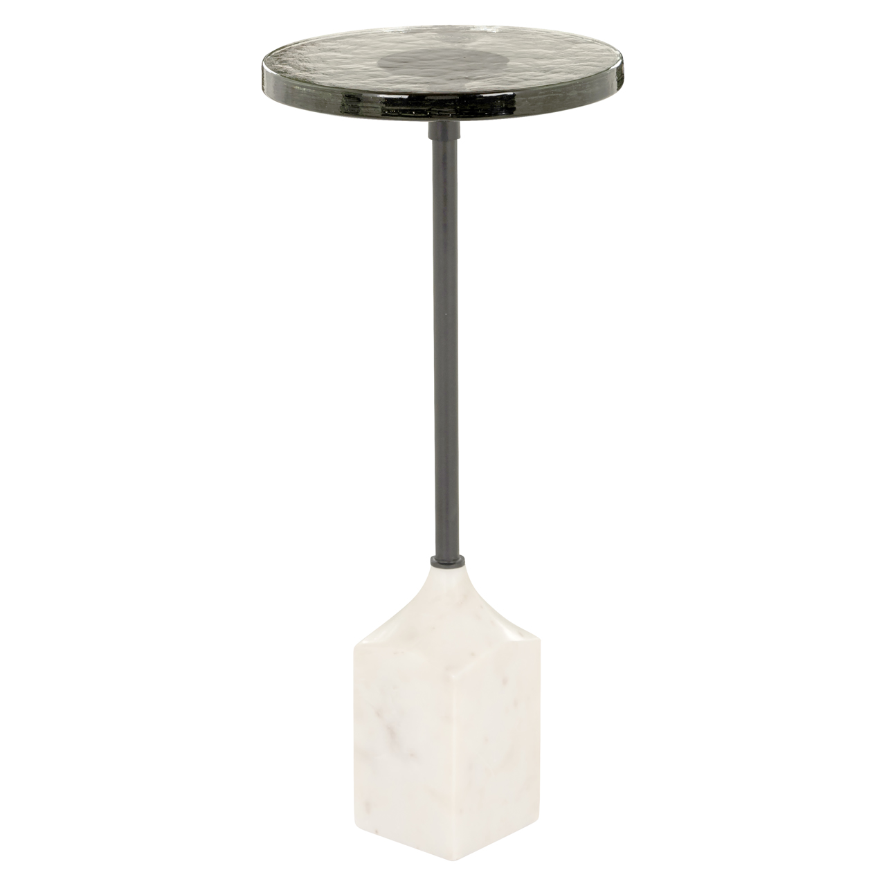 Table d'appoint Aurora blanc 27Ø Richmond Interiors