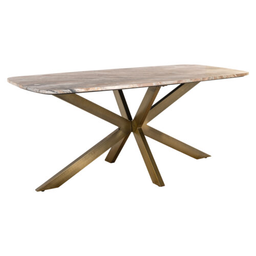 Table à manger Bottega Blush beige danish ovale 220 Richmond Interiors