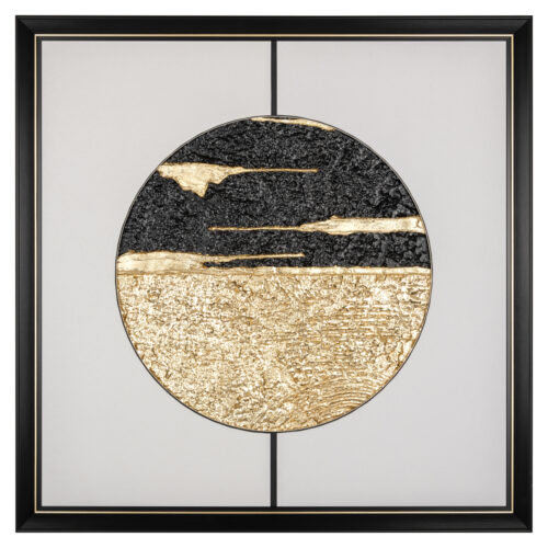 Art mural Moon noir/or Richmond Interiors