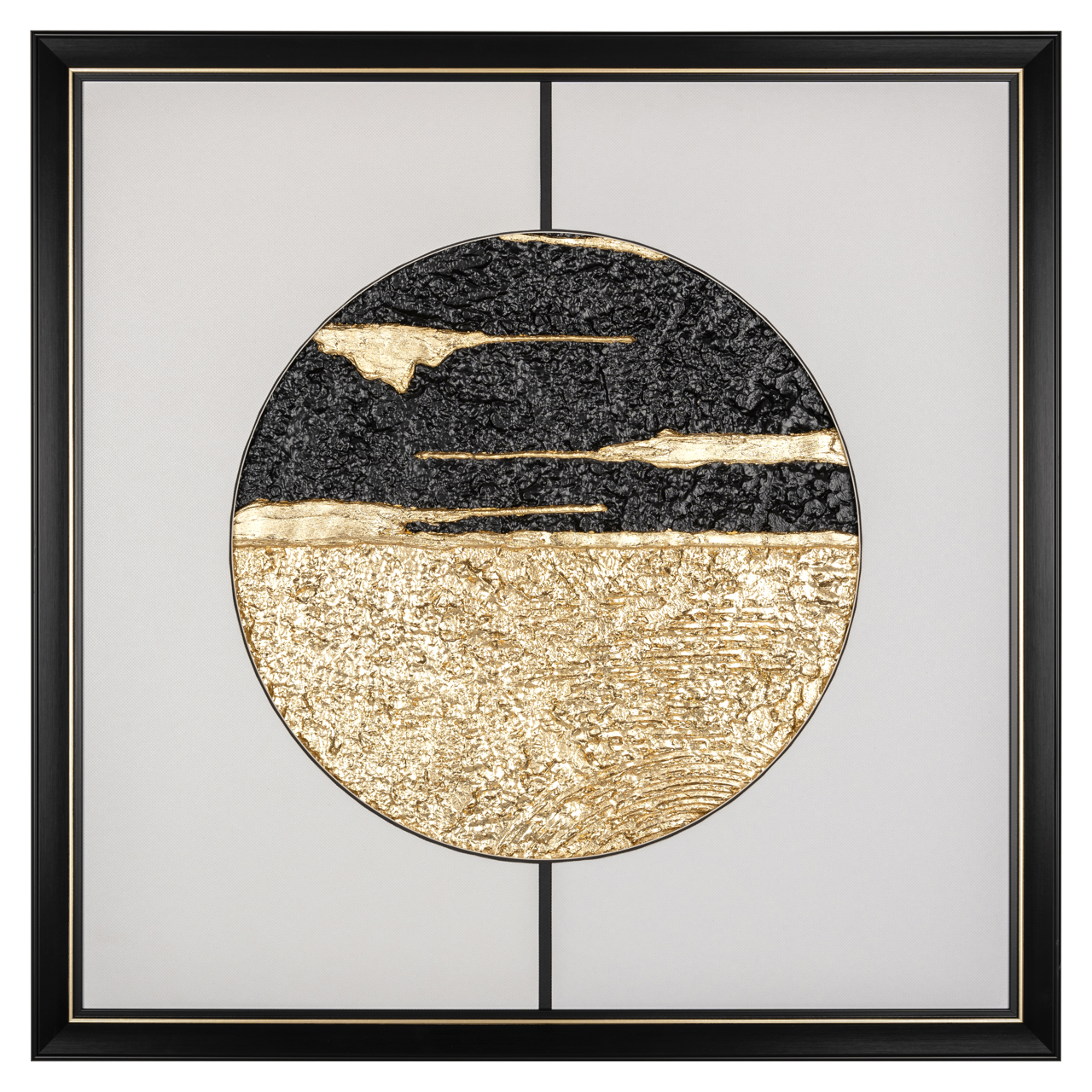 Art mural Moon noir/or Richmond Interiors