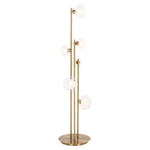 Lampadaire Luva or brossé Richmond Interiors