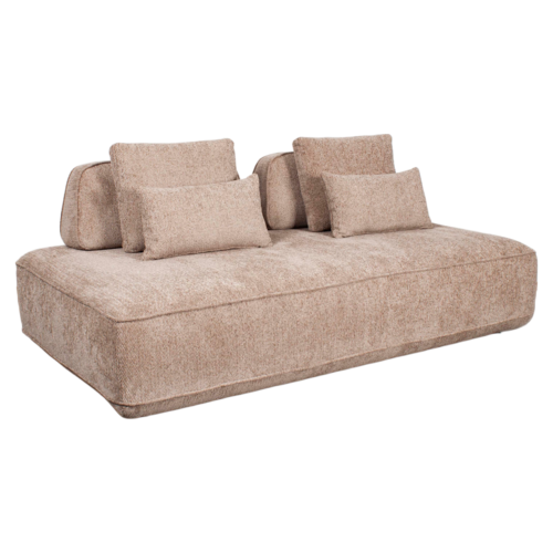 Canapé Tudor mocca boldweave dossier amovible Richmond Interiors