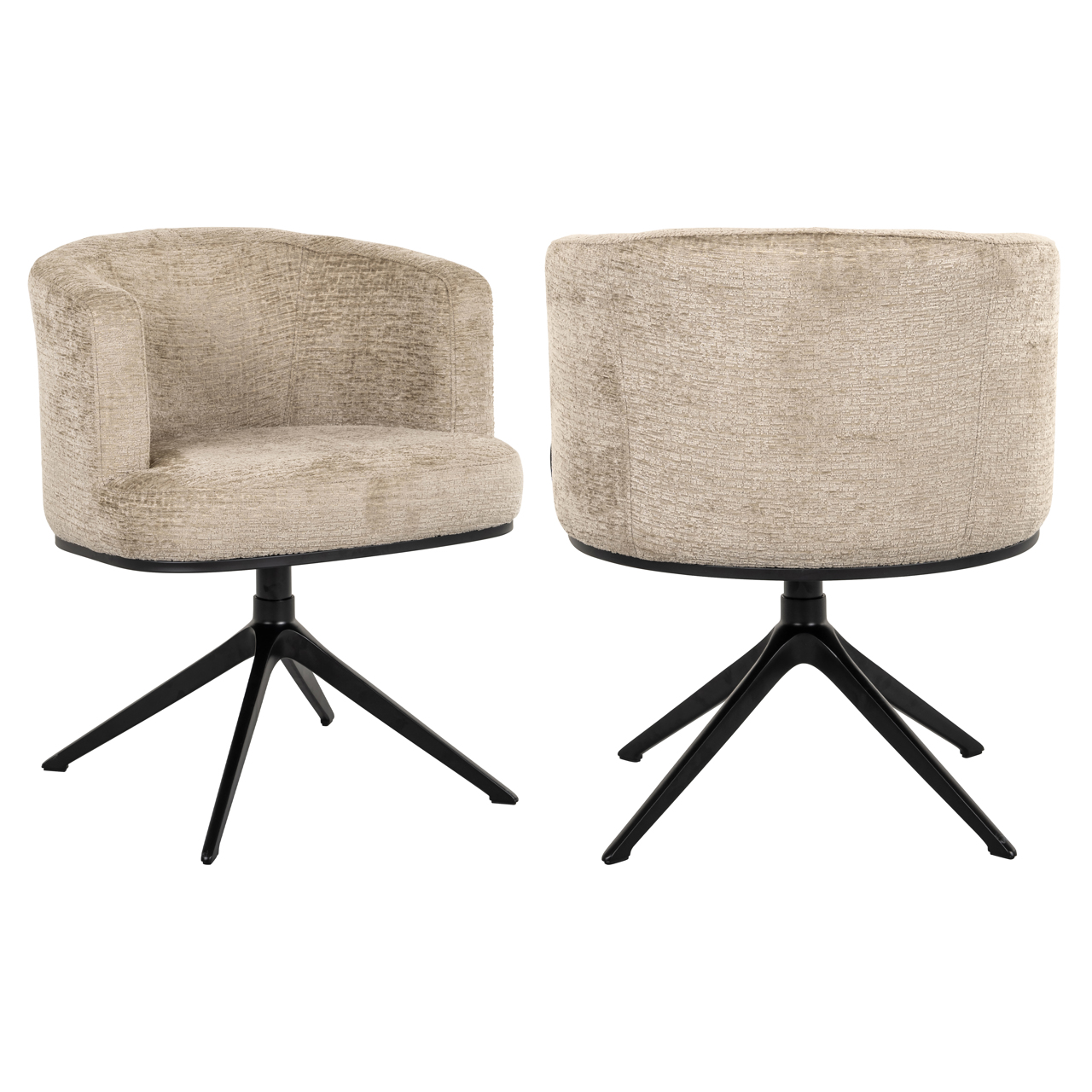 Chaise Cheyenne desert fusion pivotant ignifuge Richmond Interiors