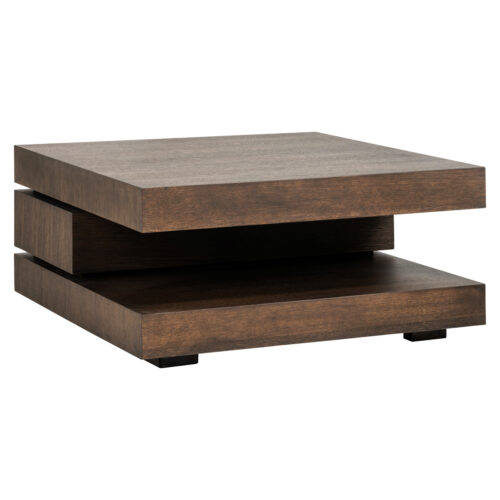Table basse Oakura marron 90x90 Richmond Interiors