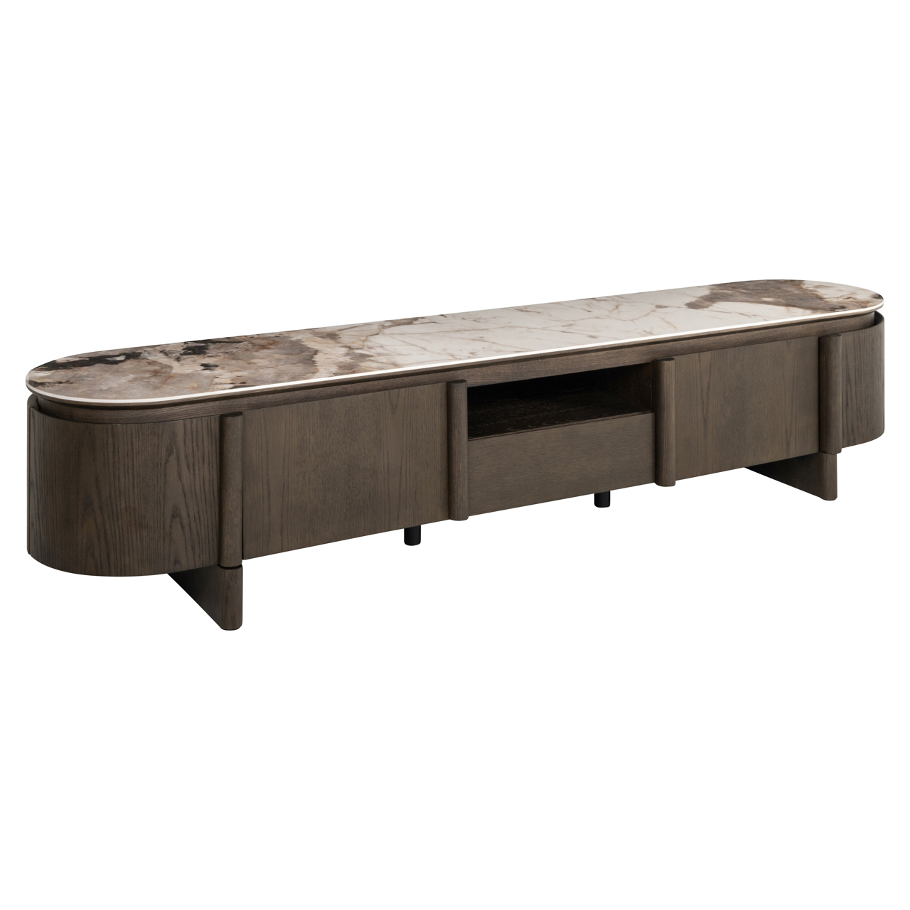 Meuble TV Langford marron Richmond Interiors