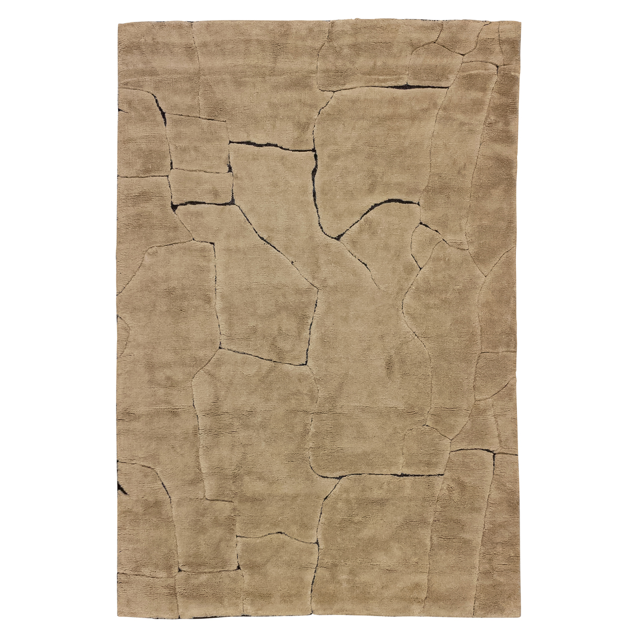 Tapis Bhawan marron 200x300 Richmond Interiors