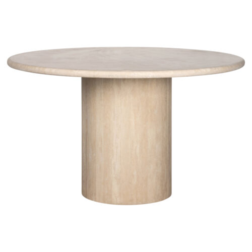 Tables Richmond Interiors Table ronde Alexander Jones beige 130 Renaissance Richmond Interiors