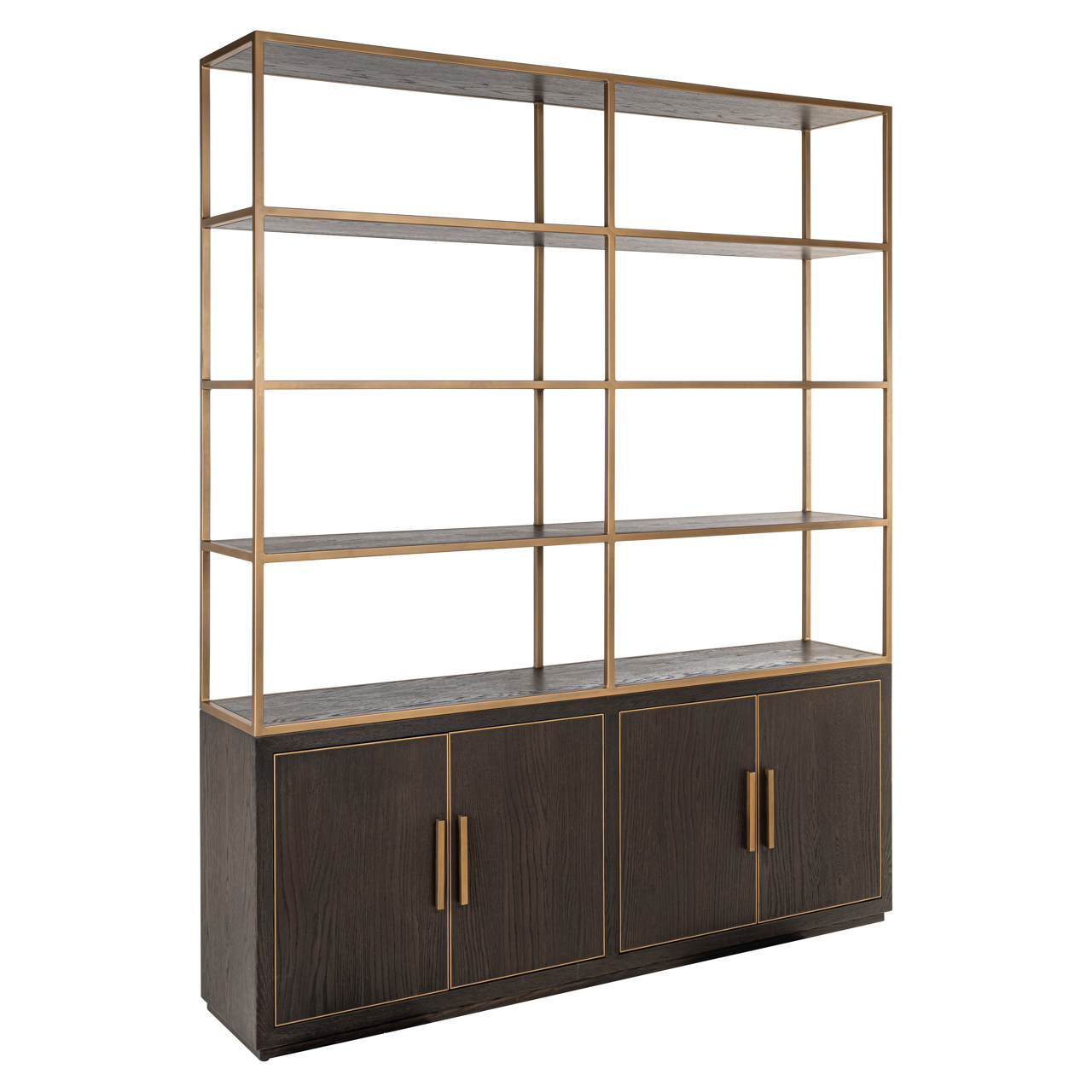 Étagère Carter marron 4 portes Richmond Interiors