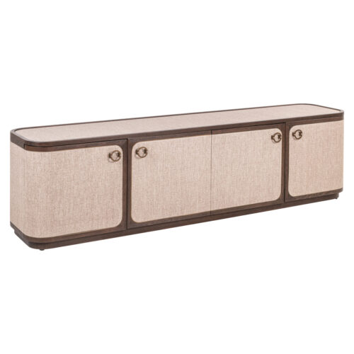 Meuble TV Willox beige 4 portes Richmond Interiors
