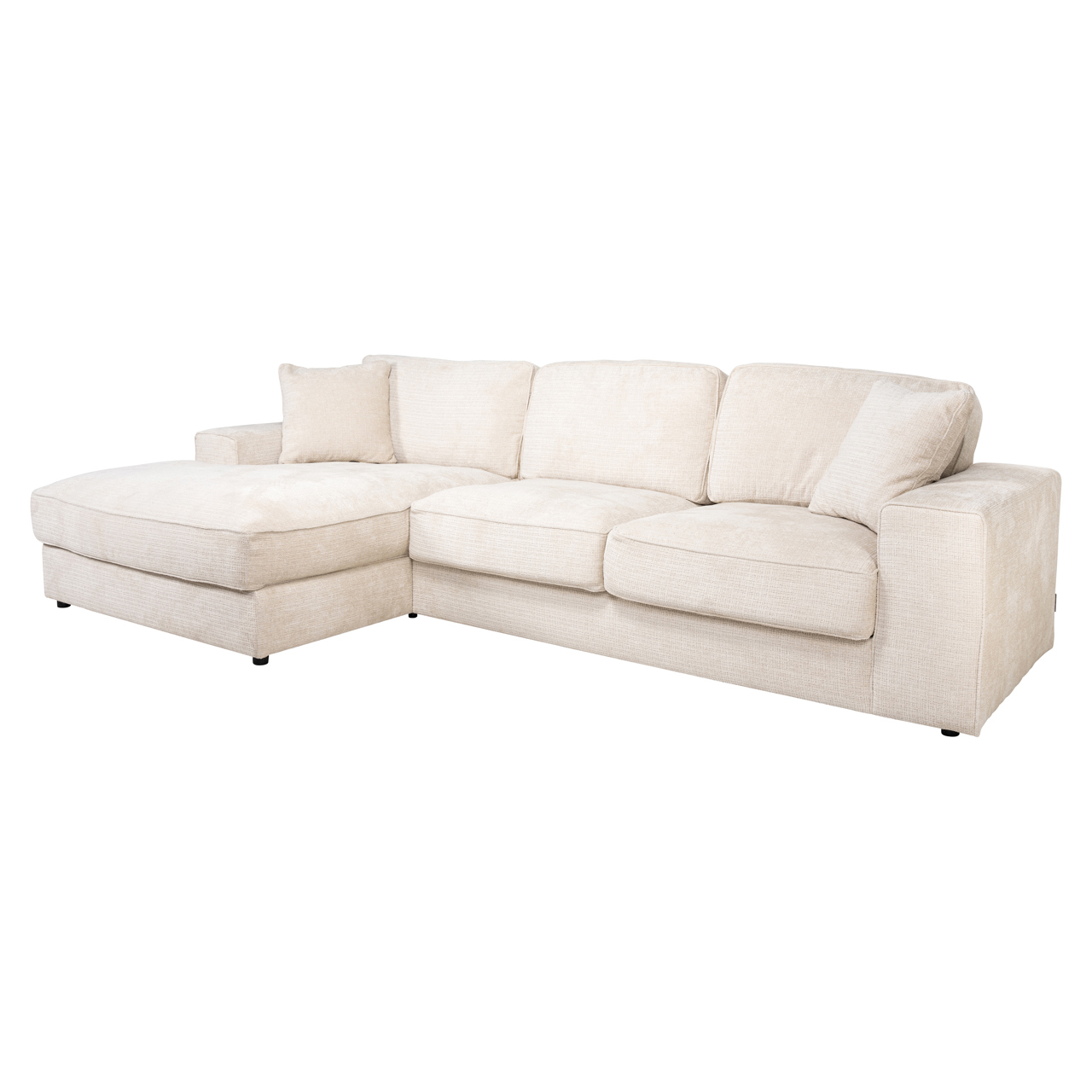 Canapé Santos niagara beige 2,5-seater + lounge gauche Richmond Interiors
