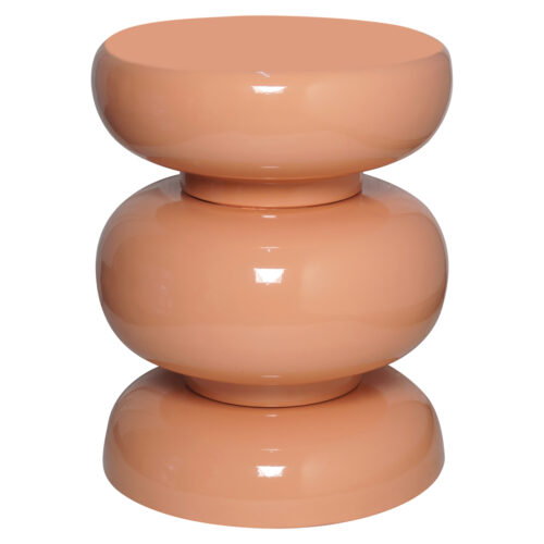 Bouts de canapé Richmond Interiors Table d'appoint Jari salmon Richmond Interiors