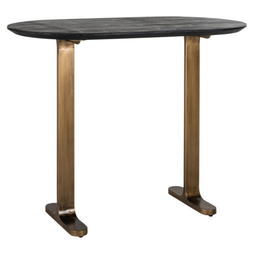 Table de bar Revelin noir/or 140 Richmond Interiors