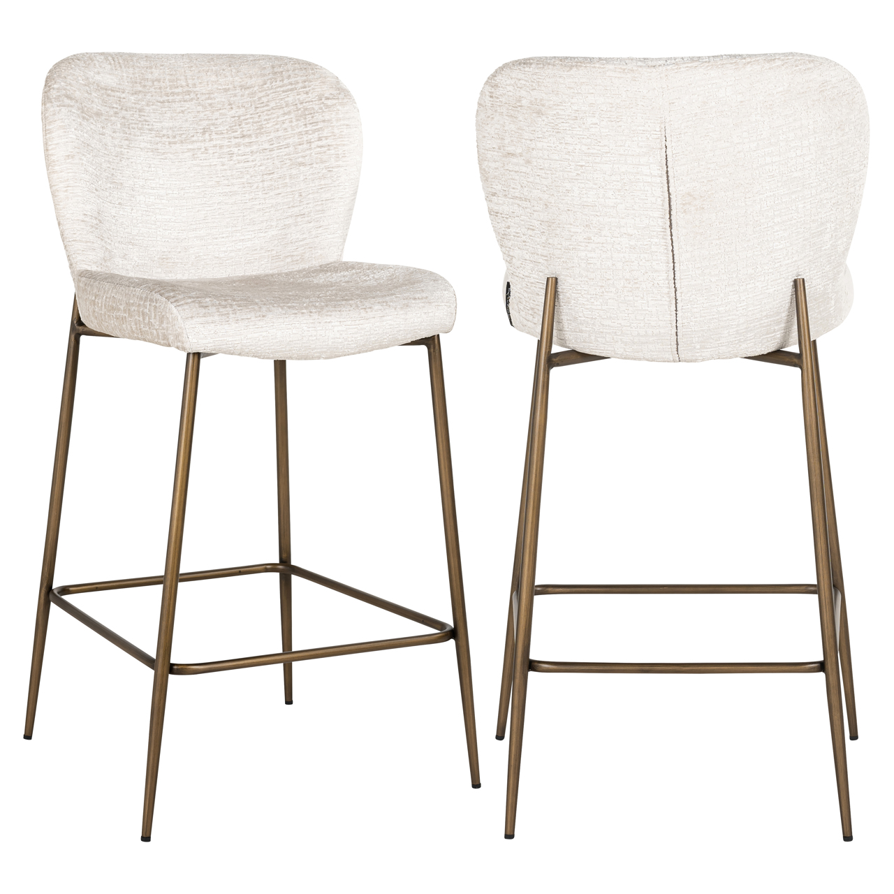 Tabouret de comptoir Darby cream fusion Richmond Interiors