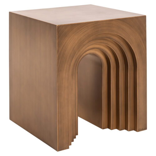 Table d'appoint Vevey or brossé Richmond Interiors