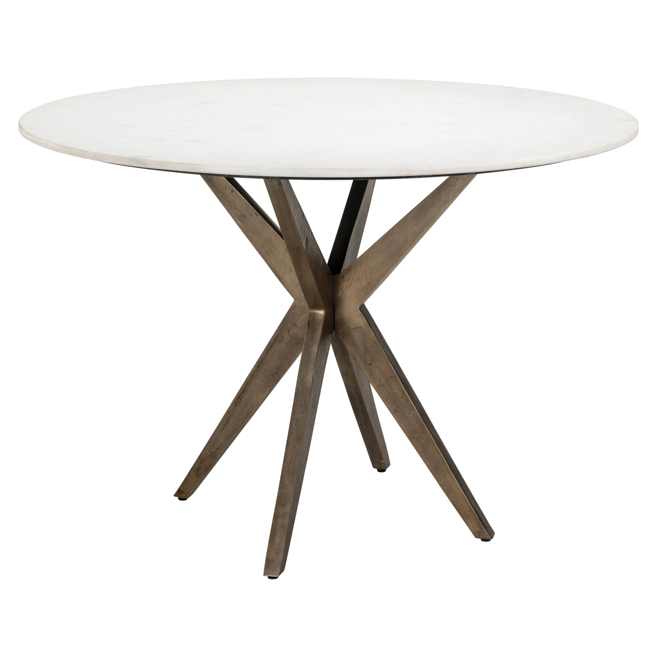 Table à manger Maisy blanc 114Ø Richmond Interiors