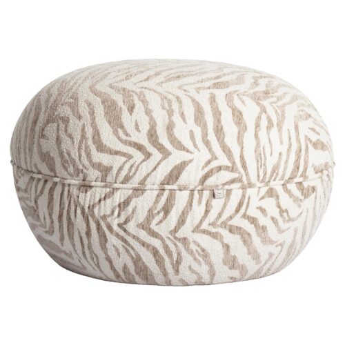 Canapés et fauteuils Pouf Jace beige tiger Richmond Interiors