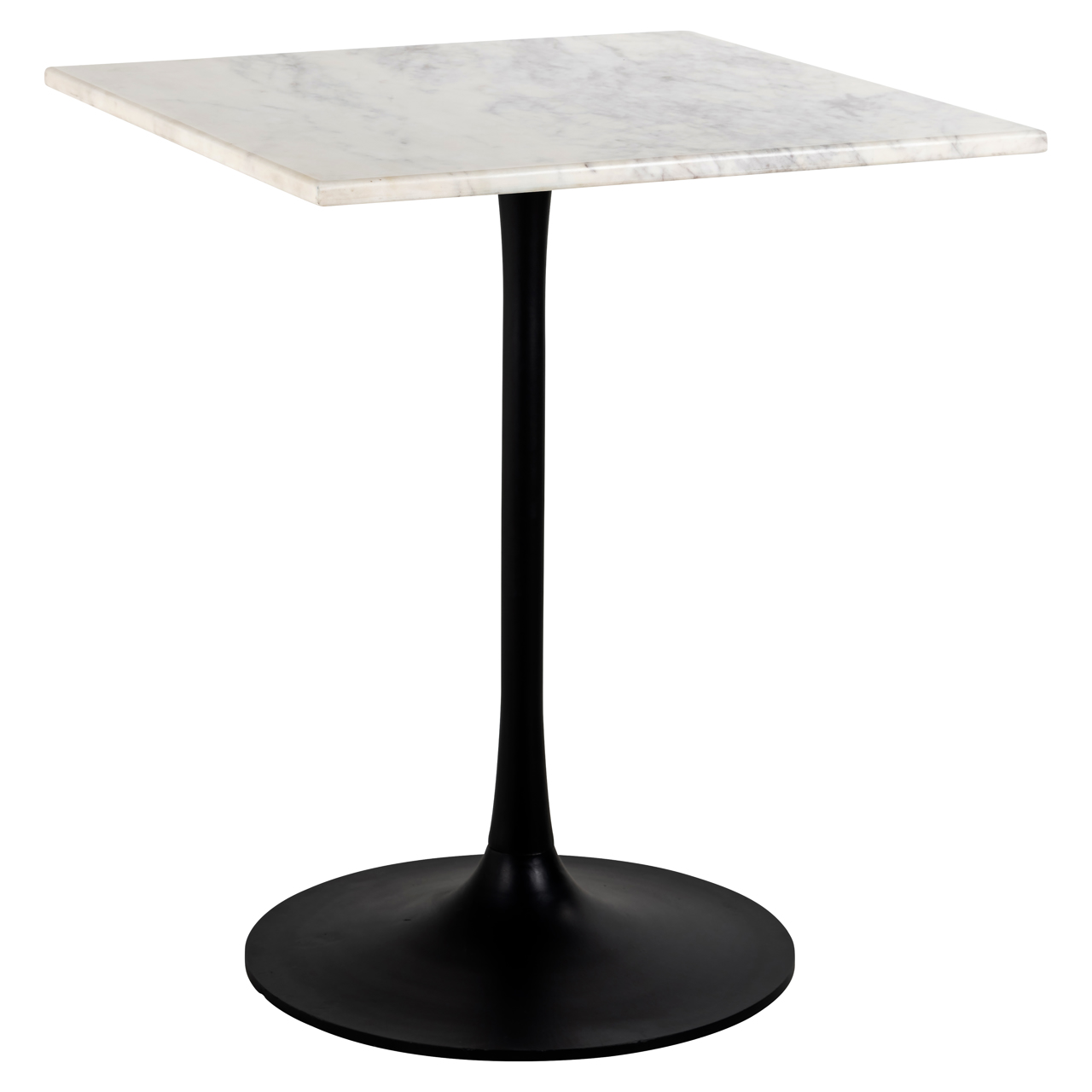 Table bistro Carlten noir/blanc 65x65 Richmond Interiors