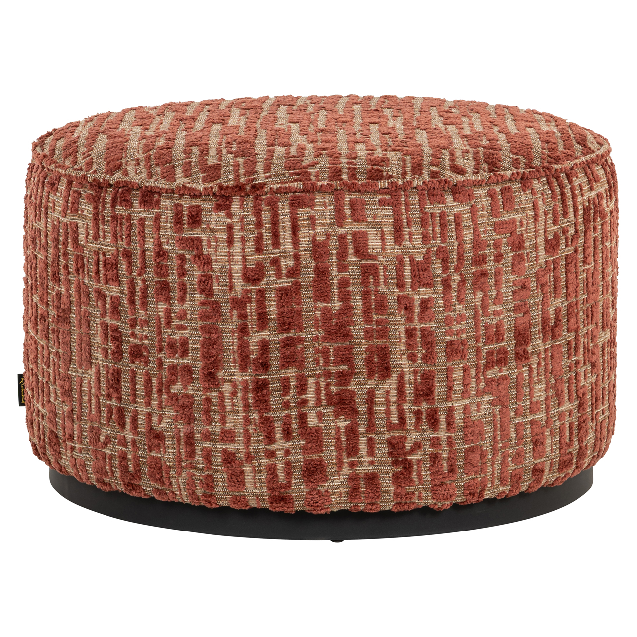 Pouf & repose-pieds Lexie terra 70Ø Richmond Interiors