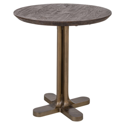 Table bistro ronde Revelin marron foncé Richmond Interiors 75cm