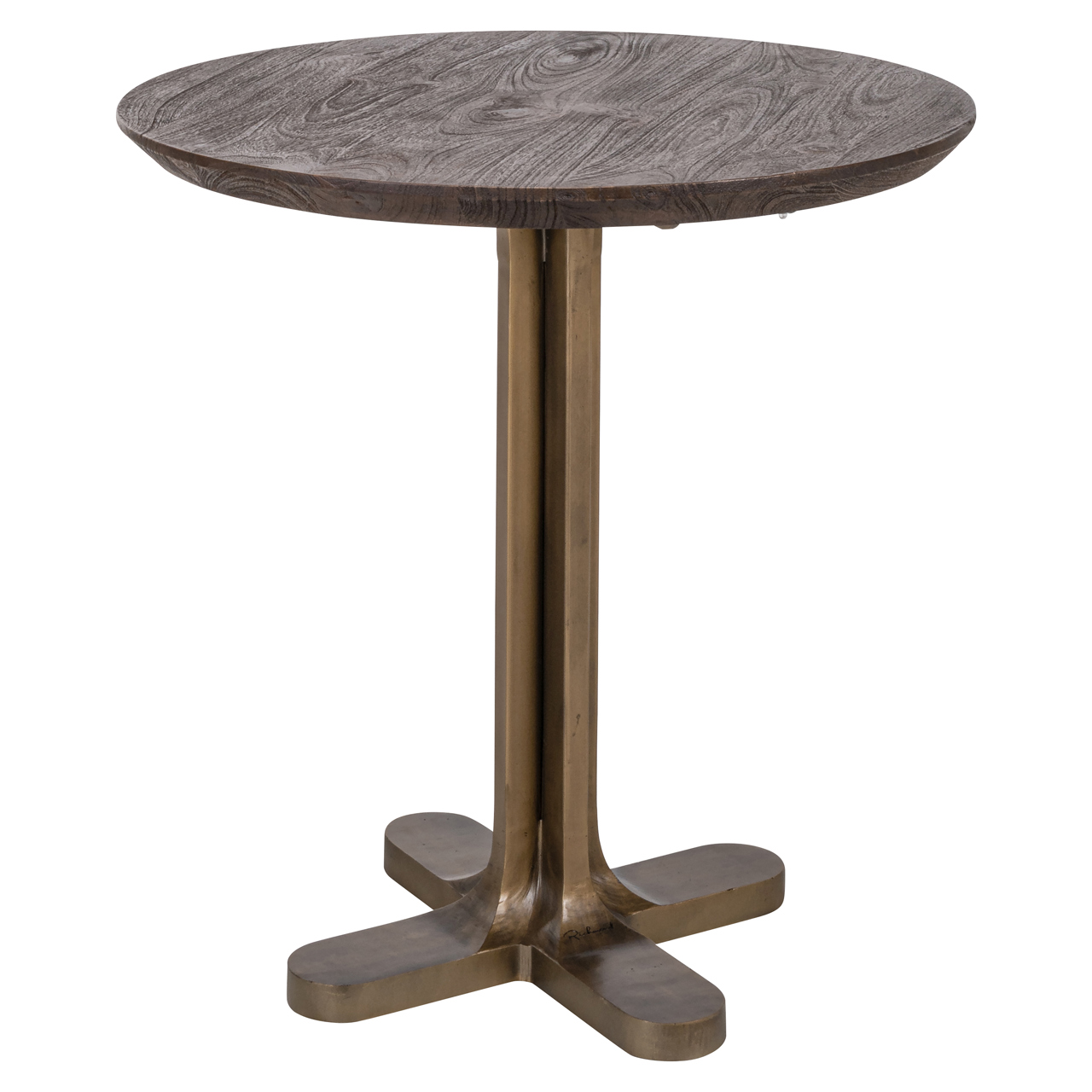 Table bistro ronde Revelin marron foncé Richmond Interiors 75cm