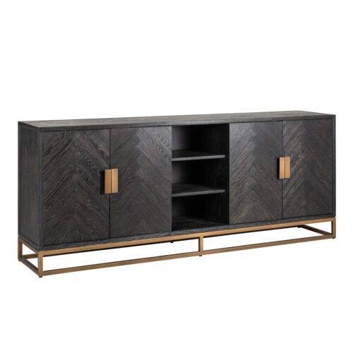 Buffet Blackbone laiton noir rustic Richmond Interiors
