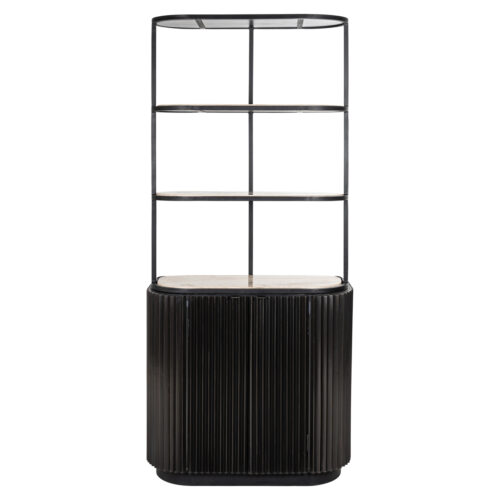 Armoire de rangement Hampton marron foncé Richmond Interiors