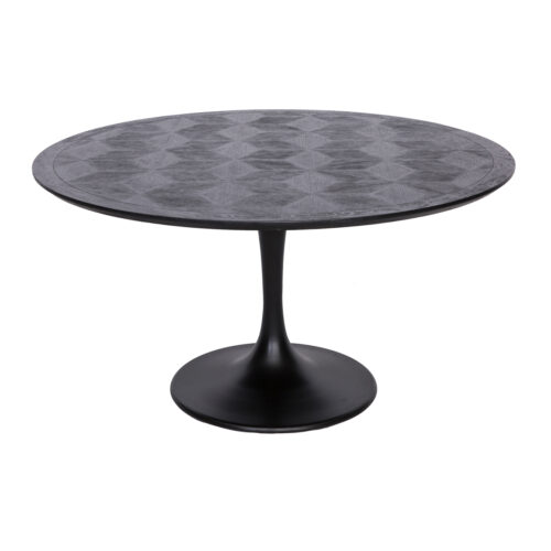 Tables Richmond Interiors Table ronde Blax noir 140 Richmond Interiors