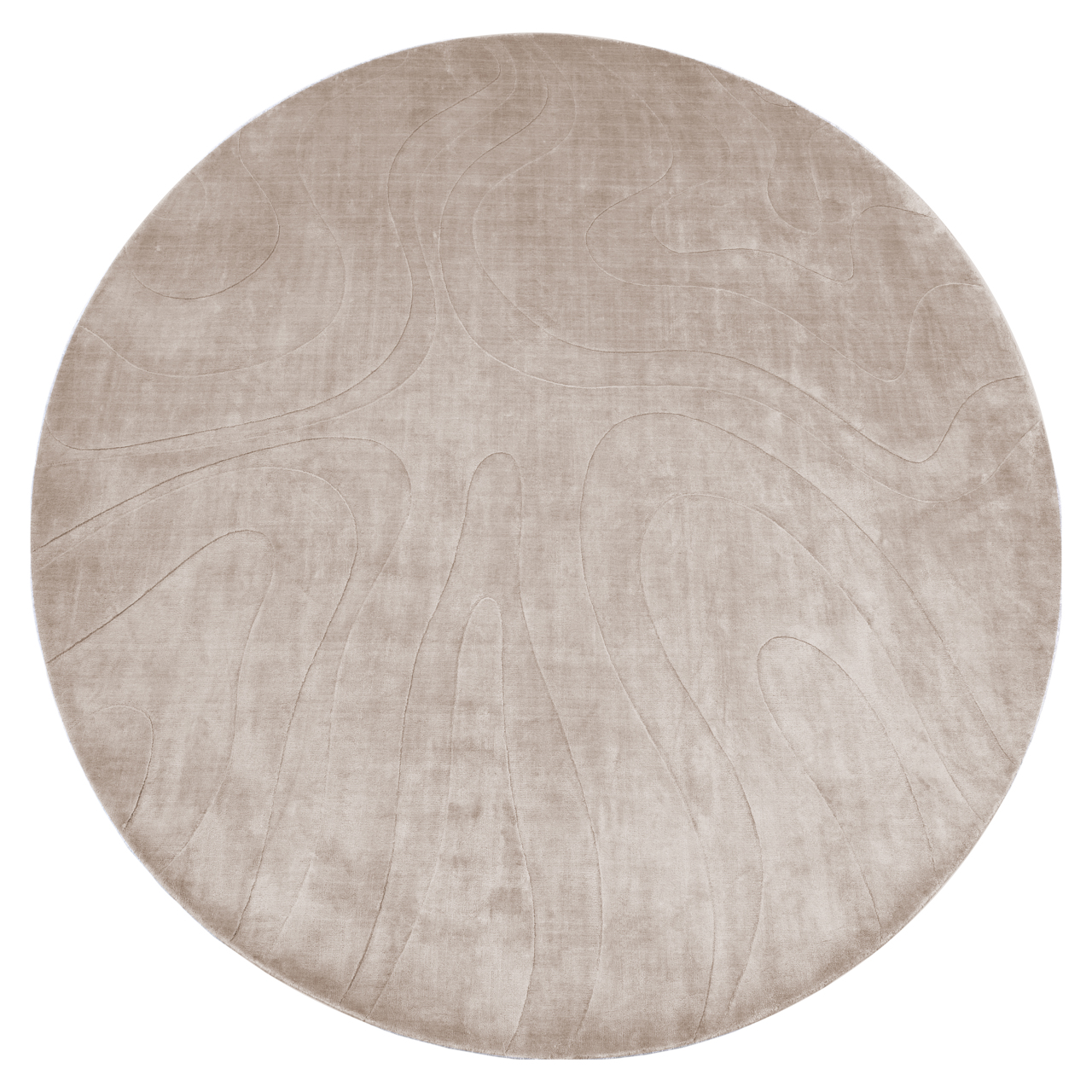 Tapis rond Addison natural Richmond Interiors 260cm