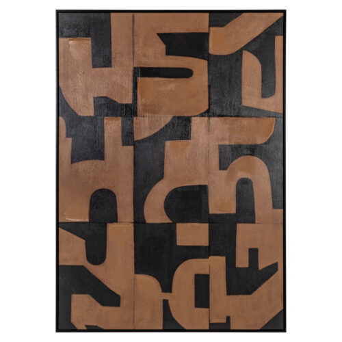 Tableau Cascade marron Richmond Interiors