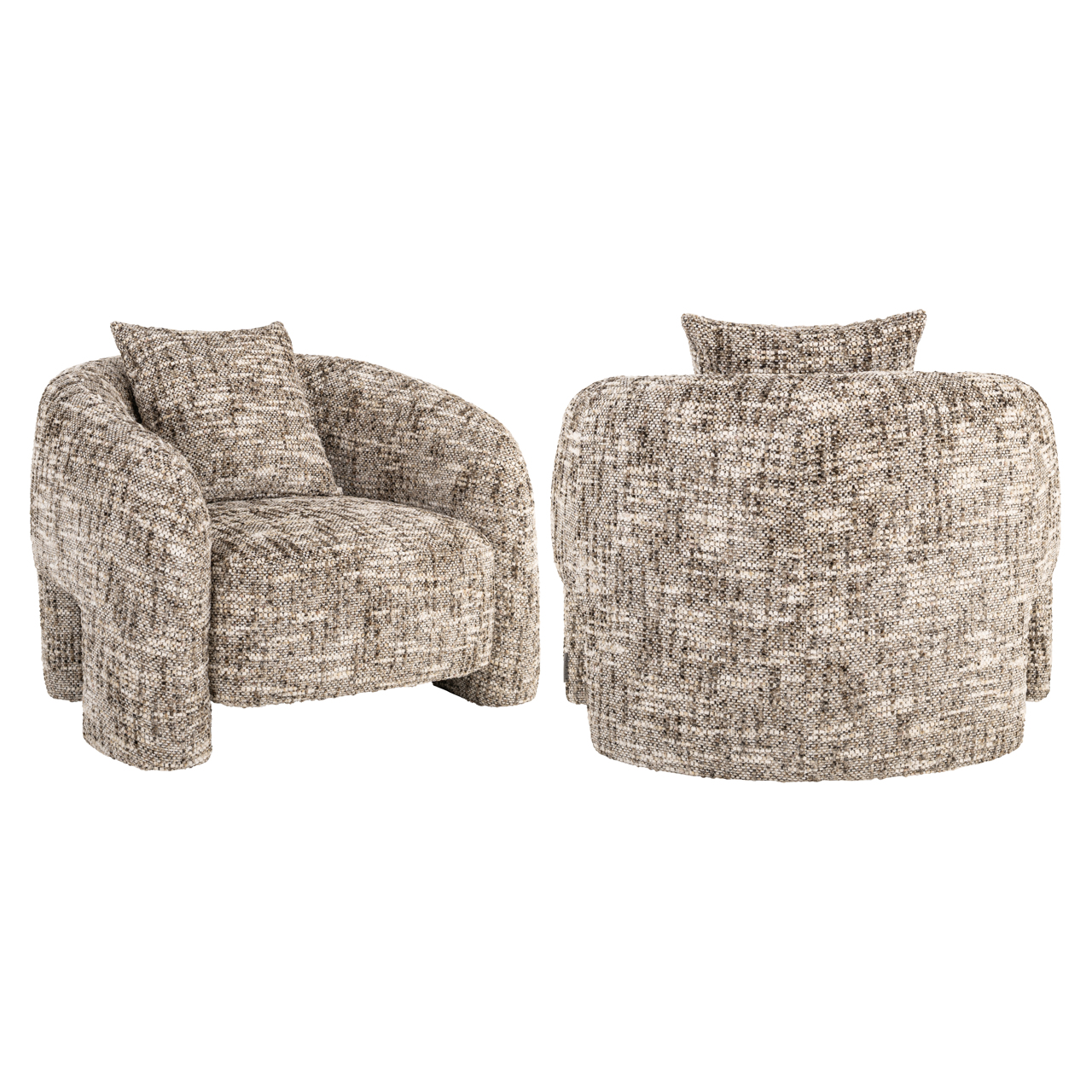 Fauteuil Tuscany marron omara Richmond Interiors