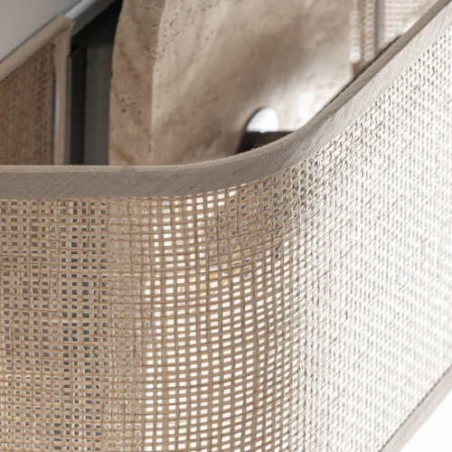 Applique murale Absco marbre beige et fer noir Vical Home — vue 4