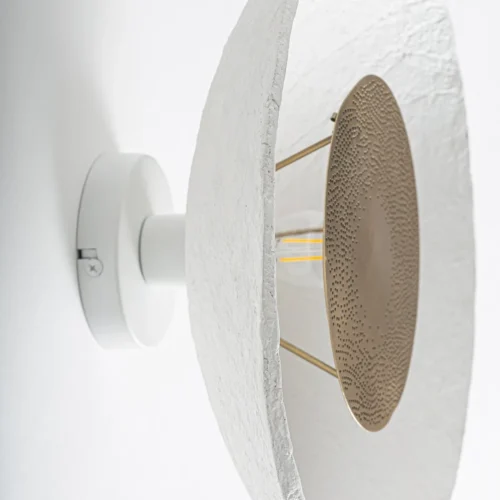 Applique murale Aitom blanc cassé et doré Vical Home — vue 2