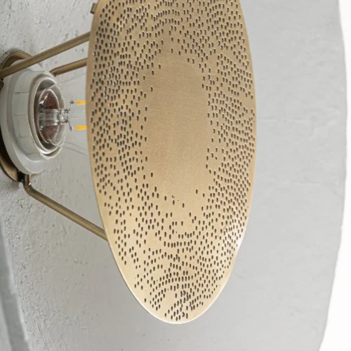 Applique murale Aitom blanc cassé et doré Vical Home — vue 4