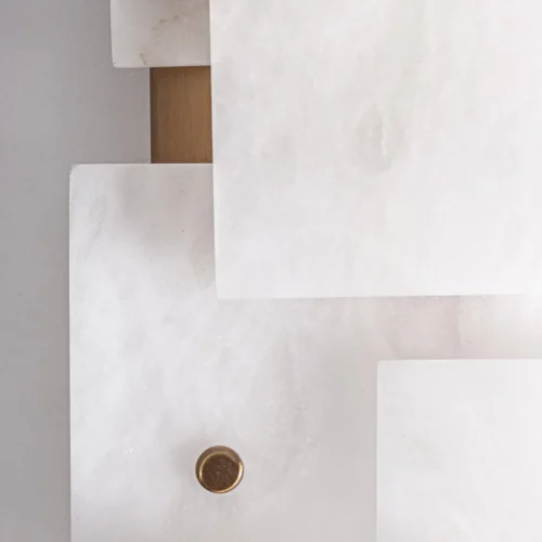 Applique murale Chanya albâtre et doré Vical Home — vue 2