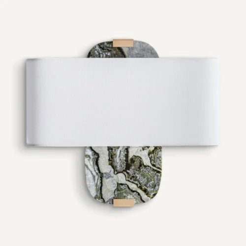 Applique murale Glaese marbre et bronze Vical Home