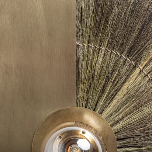 Applique murale Helkie laiton doré et fer Vical Home — vue 3
