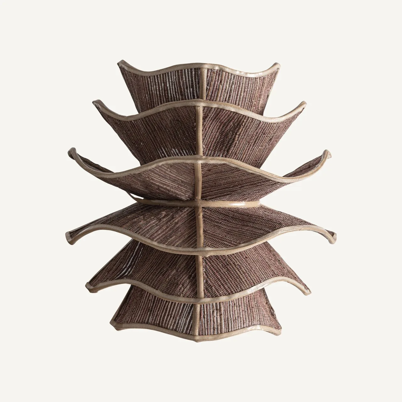 Applique murale Thenny fibre naturelle marron Vical Home