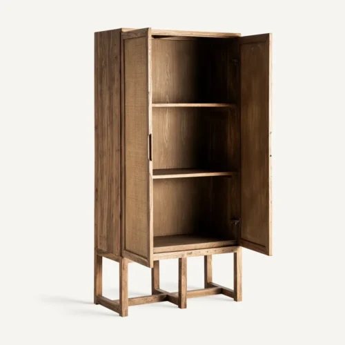 Armoire Byremo orme marron Vical Home — vue 3