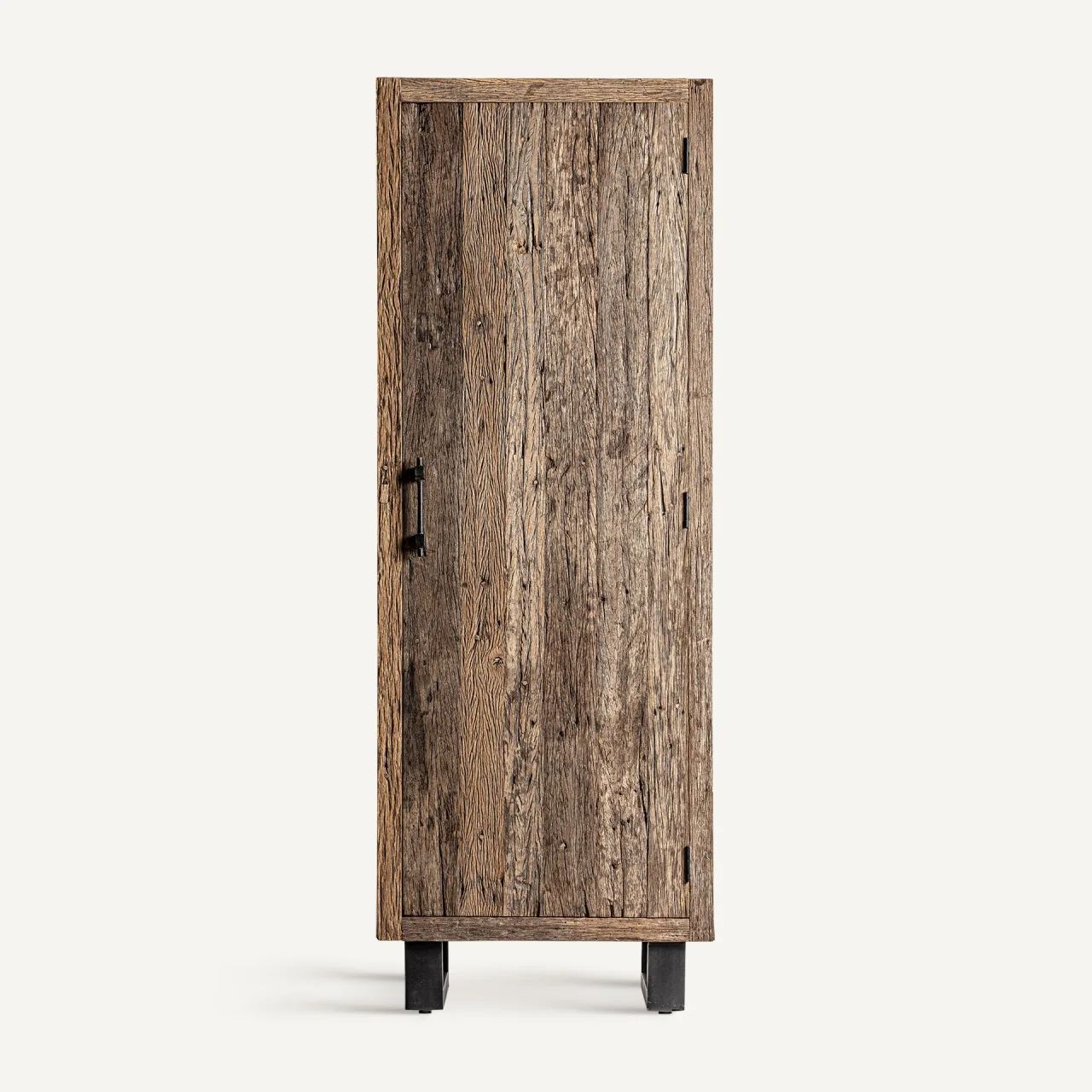 Armoire Carrik bois récupéré marron 71 x 202 Vical Home