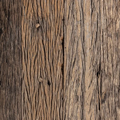 Armoire Carrik bois récupéré marron 71 x 202 Vical Home — vue 6