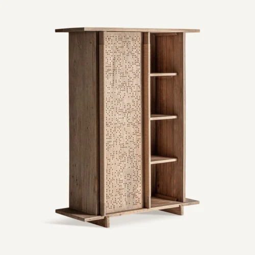 Armoire Jacquard manguier clair Vical Home — vue 3