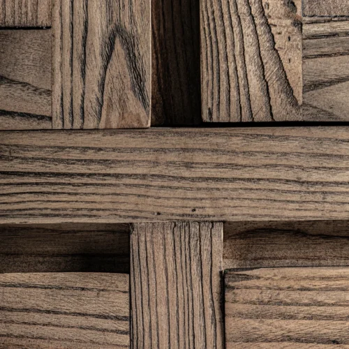 Armoire Thouars bois d'orme marron Vical Home — vue 4