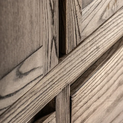 Armoire Thouars bois d'orme marron Vical Home — vue 5